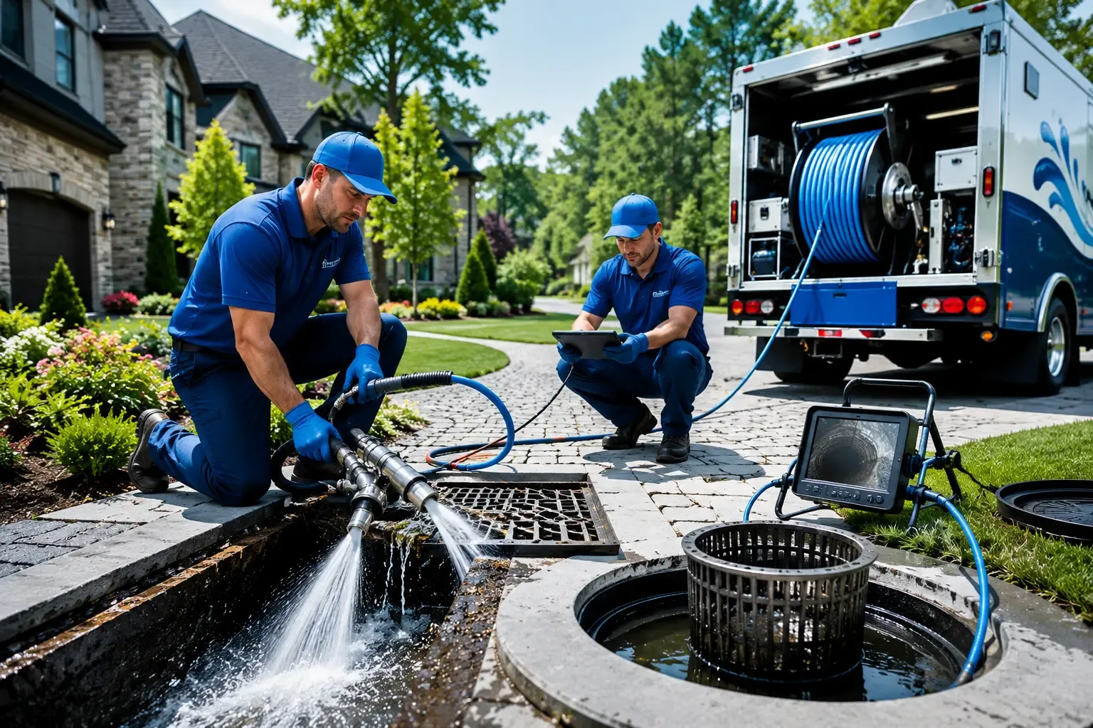 Local outdoor drain cleaning professionals in Kaukauna, WI